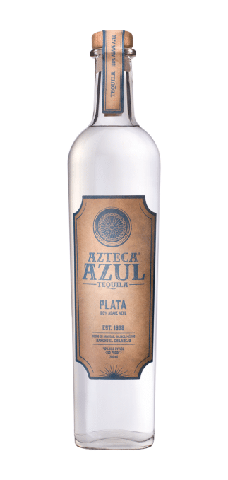 Tequila Azteca Azul Plata